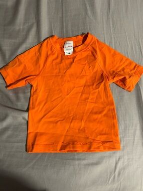 Hanna Andersson Orange Kids Swim Top Size 2T